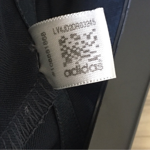 Adidas Women's Climalite Zip Up Jacket Navy Light Blue Stripes Lightweight Sz S - Picture 7 of 9